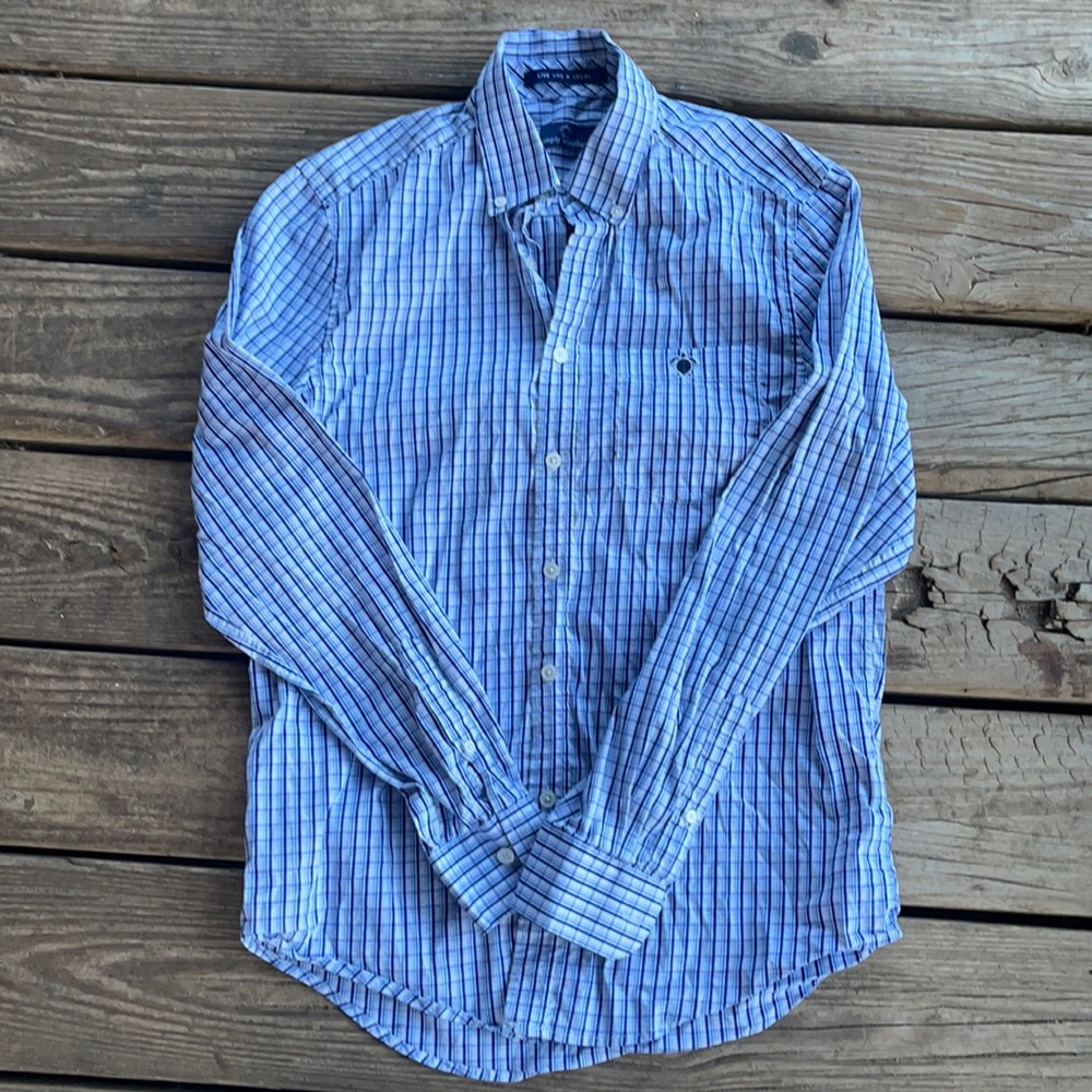 Men’s button up simply southern dress shirt